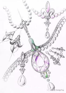 珠宝手绘艺术 一场玲琅满目的视觉盛宴